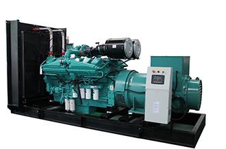 China Grote Machts1000kw 1250kva Open Diesel Generator, 3 faseert 380V Diesel Generator Te koop