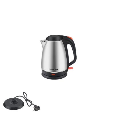 China Wholesale 360 ​​Degree Rotation Low Boil Dry Overheat Protection Stainless Steel Electric Kettle for sale