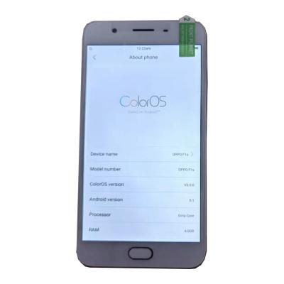 China Hot Sale 95% Used Smart Phone For OPPOo A59 F1s 4GB 32GB Second-hand Phone 5.5inch With Touch ID F1S for sale