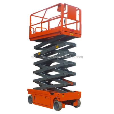 China Hot Selling China Self Propelled Hydraulic Mobile Factory Lift Self Propelled Platform Automatic Mobile Electric Scissor Lift for sale