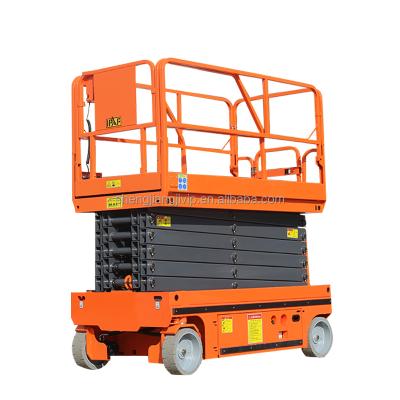 China Self Propelled Hydraulic Mobile Electric Full House Cleaning Scissor Man Lift New And Used Lift In Good Condition for sale