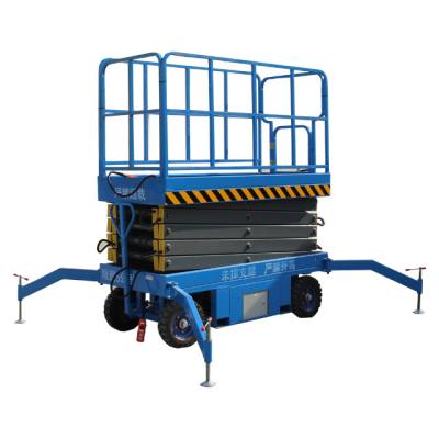 China Easy Operation Safety Convenience Battery Moving And Lifting Mobile Scissor Lift Electric Aerial Work Platform For Sale for sale