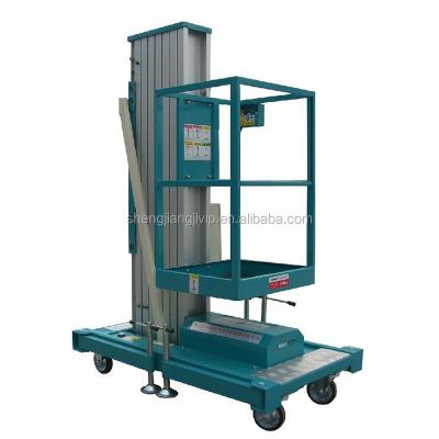 China Easy Operation Safety Convenience 8m Hydraulic Mast Lifts For Windows Cleaning for sale