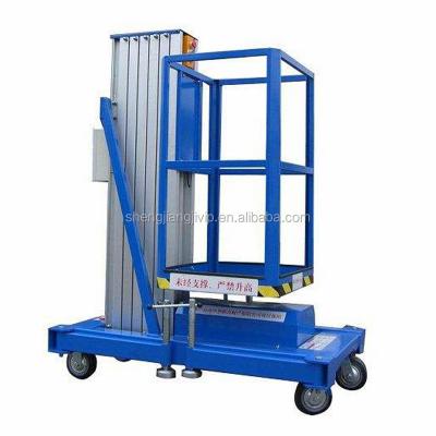 China Easy Operation Safety Convenience 6m One Man Lift Single Ladder Platform Lift for sale