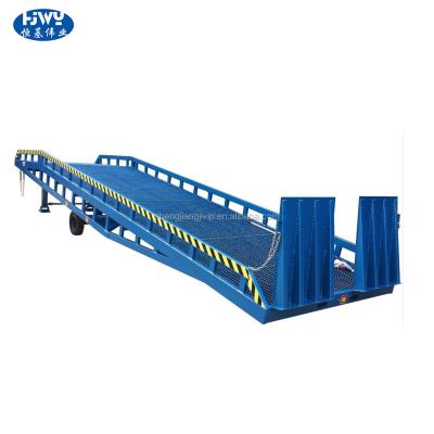 China Easy Operation Hydraulic Loading Ramp 10ton Mobile Dock Ramp Loading Container for sale