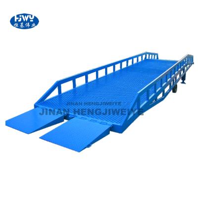 China Easy Operation Container Load Ramp Truck Unloading Equipment Mobile Yard Ramp With CE for sale