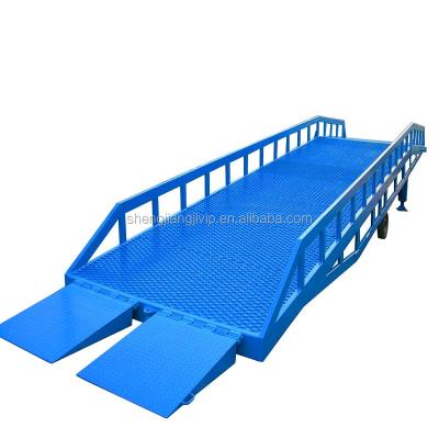 China Easy Operation 12 Ton Manual Yard Ramp Mobile Container Lift With CE Certificate for sale