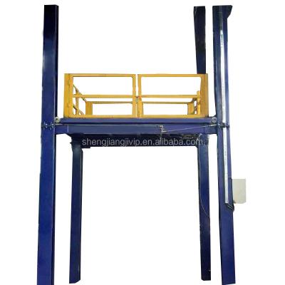 China Convenience 2t Safety Operation Lift Air Cargo Lift Small Platform Lift Warehouse Easy Hydraulic Vehicle Mounted Commercial Cargo Elevator for sale