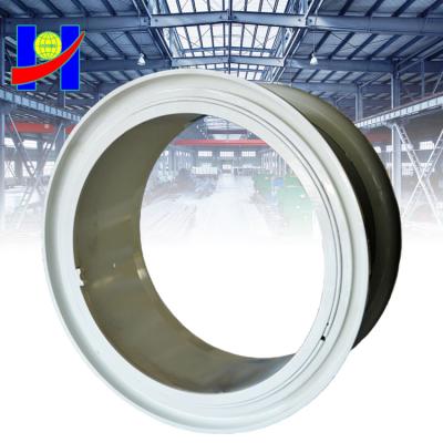 China Snap Weld Mining Truck Wheel Rim Tire Size 37.00-57 57 Type 57-27.00/6.0 Inch OTR Wheel 5pc Steel Rim for sale