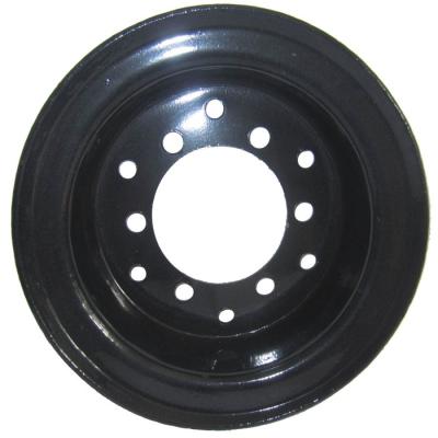 China Snap Weld New Arrivals Supplier Tire Size 7.00-12 Slot 2pc Forklift Steel Wheel Leading Edges 5.00S-12 for sale