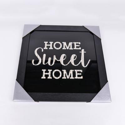 China New DIY Design Black Art Painting Frame For Living Room for sale