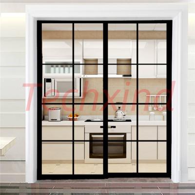 China Good Waterproof Simple Gets Into Modern White Front Others Steel Doors For Wrought Iron Metal Duct Apartment Entrance Exterior Stamped Rooms for sale