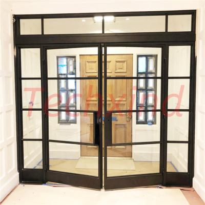 China Waterproof Exterior French Price Mirrored Aluminum Dutch Designing Front Double Doors Wardrobe for sale