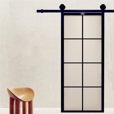 China Waterproof 24In 24 Sliding Barndoors Bathroom Balcony Glass Rail 48 Inch In Barn Doors for sale