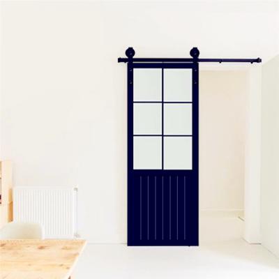 China Waterproof Laundry Room Kits Shed Low Profile Diy Hardware Decorative Custom Barn Doors for sale