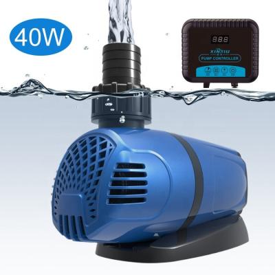 China Viable frequency 40w amphibious submersible pump ultra quiet water pump for aquarium, pond, fish tank, statuary, hydroponics for sale