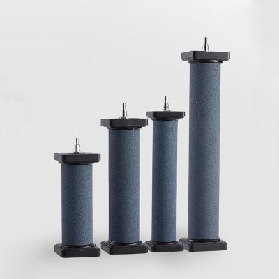 China High Quality Viable Long Aquaculture Microball Air Bubble Stone Large Cylindrical Air Stone For Hydroponics for sale