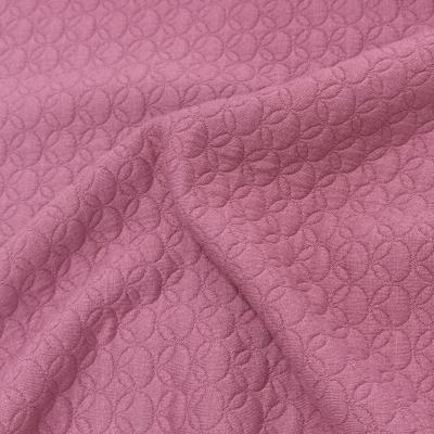 China Sustainable Cheap Price Nice Hand Feel T/R Jacquard Knitting Fabric For Clothing for sale