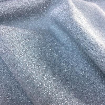 China JC-K1445 breathable wholesale polyester nylon tank top metallic knit lurex metallix fabric for sale