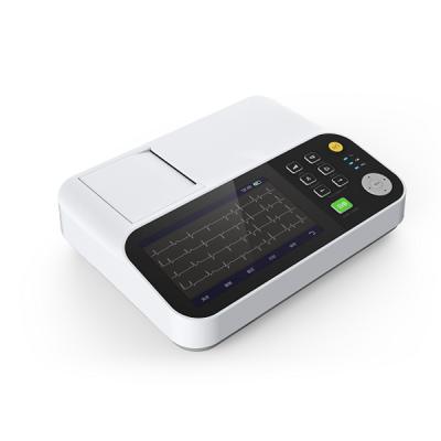 China LX-ECG-300 High Quality Plastic Portable Cheap Price ECG Machine Electrocardiogram Ectrocardiograph Machine for sale