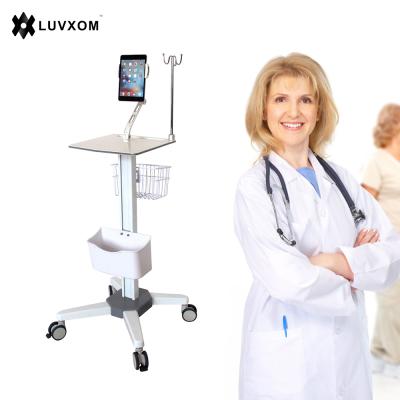 China Sale LX-DC-015 height adjustable to a portable medical trolley medical trolley table cart with low price for sale