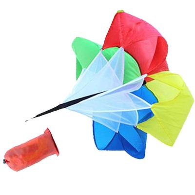 China Strength Training Factory Kids Speed ​​Training Resistance Umbrella Soccer Wholesale Fitness Color Parachute for sale