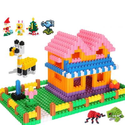 China Construction Toy Toy Plastic Jigsaw Micro DIY Mini Diamond Building Blocks for sale