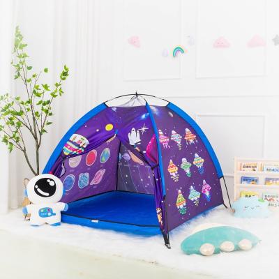 China Toy Kids Tent Indoor Toddler Soft For Kids Indoor Play Tent Imaginative Universe Space Child Play Tent For Boys for sale