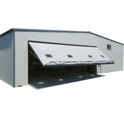 China Fast Build Aircraft Hangar Warehouse Steel Structure C/Z Galvanized Steel(Q235) for sale