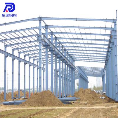 China Industrial Low Cost Prefab Structural Steel Warehouse for sale