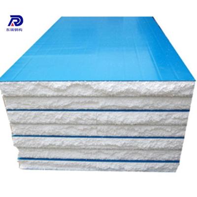 China Sandwich Panel Fabricated In Low Price PU/EPS/Polyurethane/House Rock Wool/Glass Wool Steel for sale