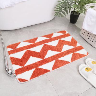 China Custom (CHAKME) Non Slip Non Slip Amazon Use Soft Plush Non Slip Bath Mat for sale