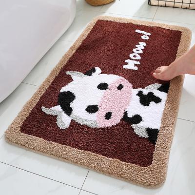 China Customized Absorbent Door Mat Non Slip Universal Anti-Slip Floor Entrance for sale