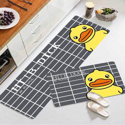 China (CHAKME) Modern Design 3d Anti-slip Area Rug Area Kitchen Mat Non-slip Customized Geometric Mat for sale