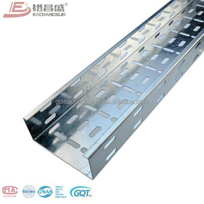 China Home Wiring/Engineering & Channel Type Construction Guangdong Stainless Steel Cable Tray Solid Galvanized Cable Trays for sale