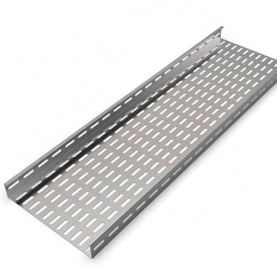 China Aluminum Perforated Steel Cable Tray Wholesale Price For Electronic Trunking for sale