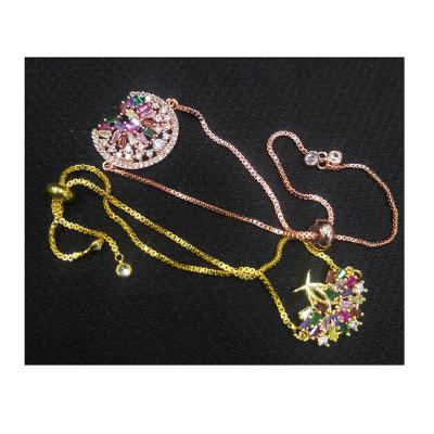 China Hot Sale Copper Pull Chain Bracelet Necklace Making Convenient Gold Plated Bracelets Chains For Jewelry Making for sale