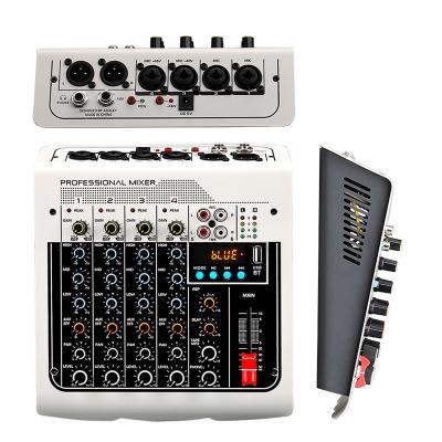 China Disco\bar\club\Professional Sound Card Live Streaming Audio Audio Interface Mixer Household Low Price for sale