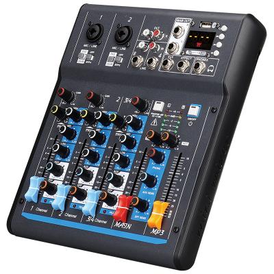 China Professional Mixing 6 Channel Disco\Bar\Club\Home OEM Factory Console Audio Mixer,Usb Karaoke Sound Mixer Audio Console for sale