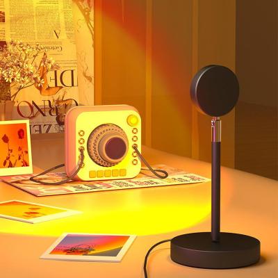 China Modern 180 Color RGB USB 16 Degree Modern Remote Rotatable Interface Floor Sunset Lamp Portable Projector for Home for sale