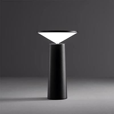 China Modern Eye Care Touch USB Charging Desk Lamp Eye Protection Reading Rechargeable LED Light Dimmable Night Light Cordless Kids Table Lamp for sale