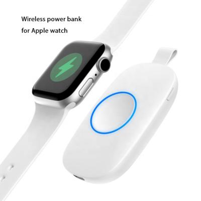 China Smart Watch 2W Wireless Charger For Apple Watch Main Chain Mini Power Bank 1000mAh For Apple Watchg for sale