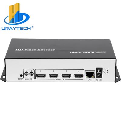 China 4K h.264 rtmp Srt Iptv stream Video encoder hdcp hd hdmi to ip live streaming encoder UHE264-4-4k for sale