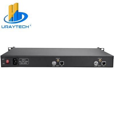 China URay 1U Rack HEVC H.265 SD HD 3G SDI To IP HD Video Encoder IPTV Encoder Live Streaming RTMP Encoder SDI USE265-2-1U for sale