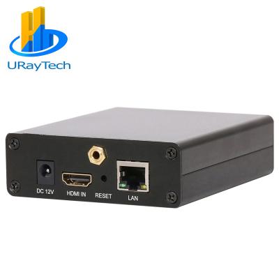 China URay HEVC H.265 H.264 HDMI Video Encoder Transmitter Live Broadcast Encoder Support SRT RTMPS RTMP For Live Streaming UHE265-1-Mini for sale