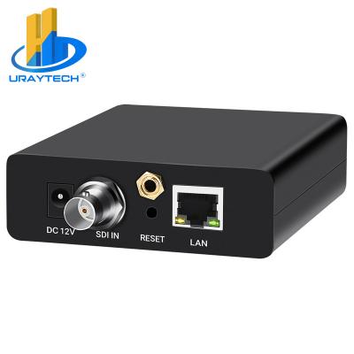 China URay 1080P Live RTMP Encoder HD 3G SDI To IP Encoder H.265 HEVC H.264 /AVC For IPTV Live Broadcast Streaming Media Server USE265-1-Mini for sale