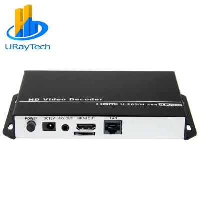 China HD H264 H265 decoder,iptv decoder,h.265 decoder UHAD265-1-4K for sale