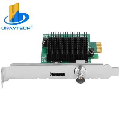 China Brightness URay Full SDI hdmi capture card 1080p pci video capture card for sale