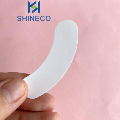 China Bottom Covering Whips SHINECO Silicone Eye Patch 100% Lint Free Super Slim Sleek Design High Stickness Silicone Eye Pads for sale