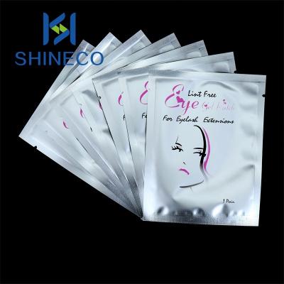 China Beauty Care Makeup Tools Shineco Factory Individually Wrapped Eye Skin Care Eyelash Adhesive Cover For Eyelash Extension for sale